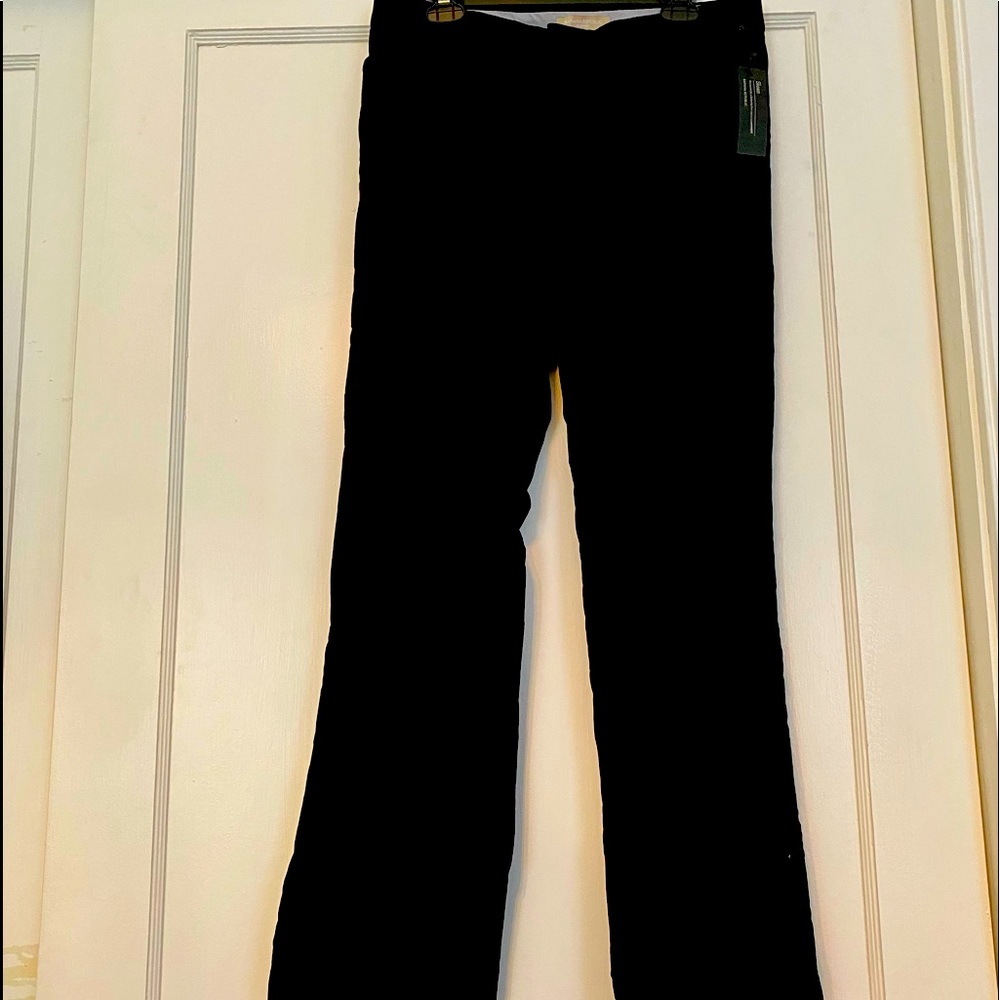 Banana Republic NWT Black Velvet Sloan Trousers 8